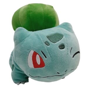 🍒 POKEMON Pokémon Winking Bulbasaur Poke Plush Soft Kids Toy